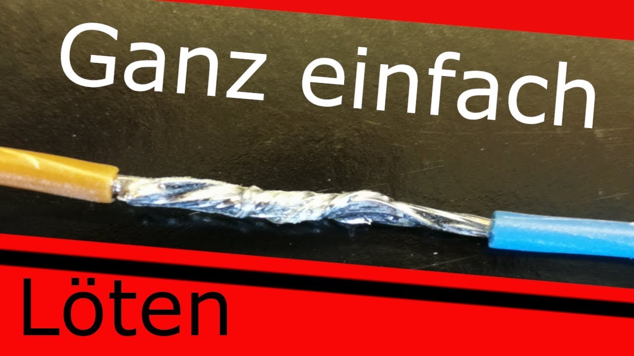 Kupferkabel löten » Anleitung in 3 Schritten