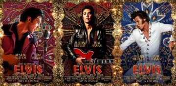 Drei Plakate zum Elvis Film