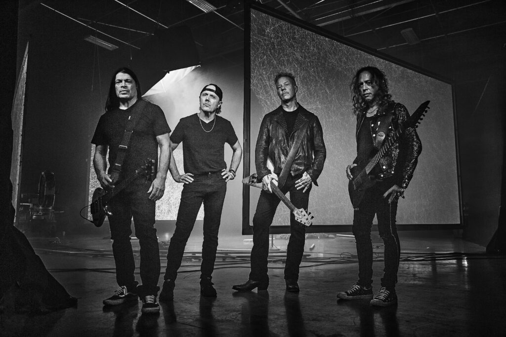 Ein Portrait der Band Metallica