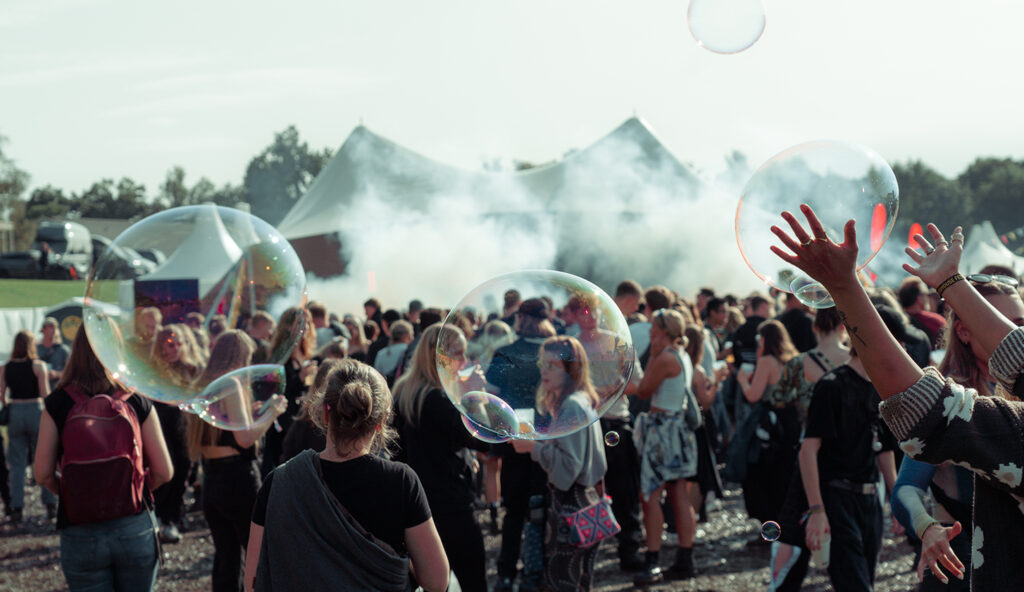 Curtains up for the Funhouse Manage on the Nordmark sports field in Kiel