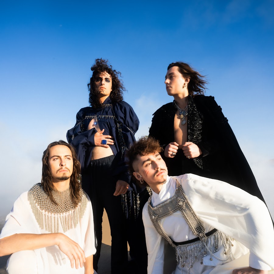 Ein Portrait der Band Greta Van Fleet